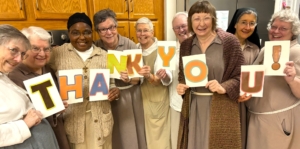 Your Poor Clare Sisters thank you
